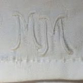 How to Make A Monogrammed Baby Blanket